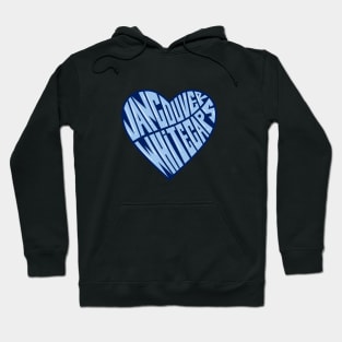 Whitecap warp text Hoodie